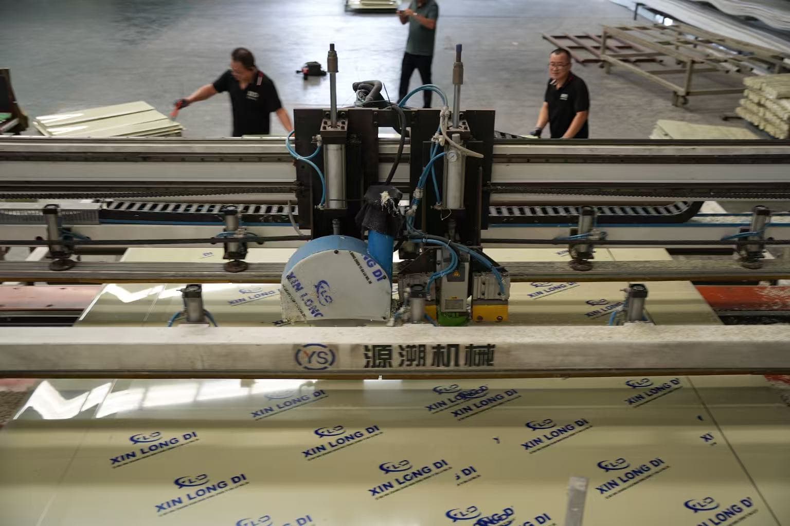 Xin Longdi sheet production line with branded protective film